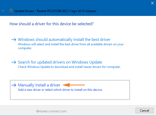 wifi option not available in windows 10